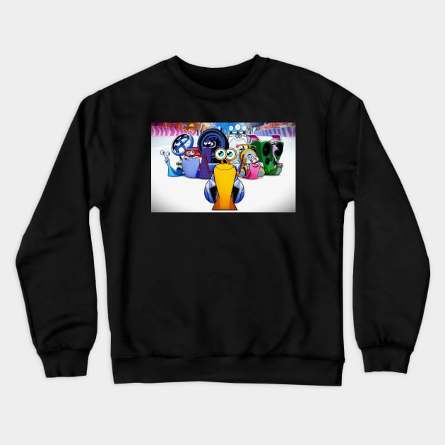 MY TEAM QUICKLY Crewneck Sweatshirt by BUDI FATHER